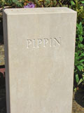 Pippin's pet memorial